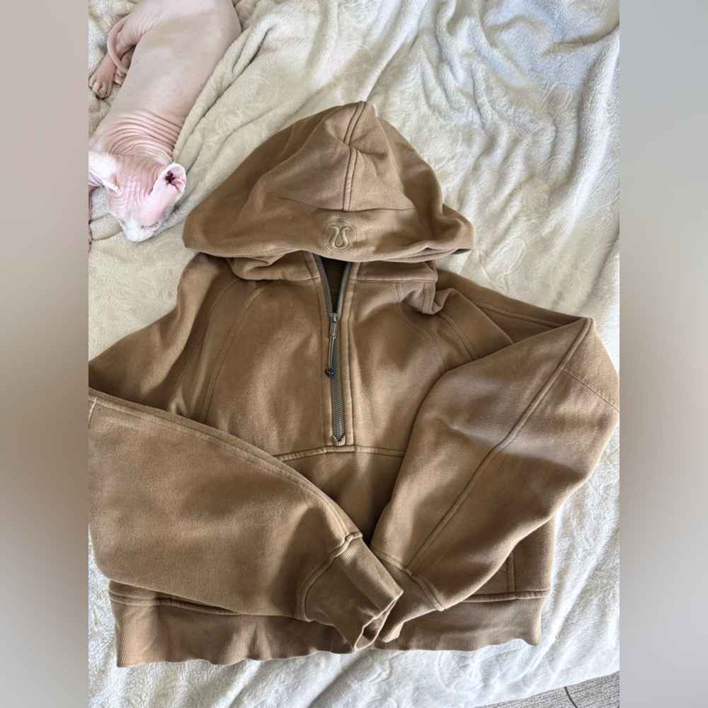 Lululemon Athletica Tan Sweatshirt Hoodie